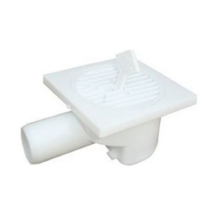 15X15X50 YER SİFONU YAN ÇIKIŞLI PLASTİK BEYAZ