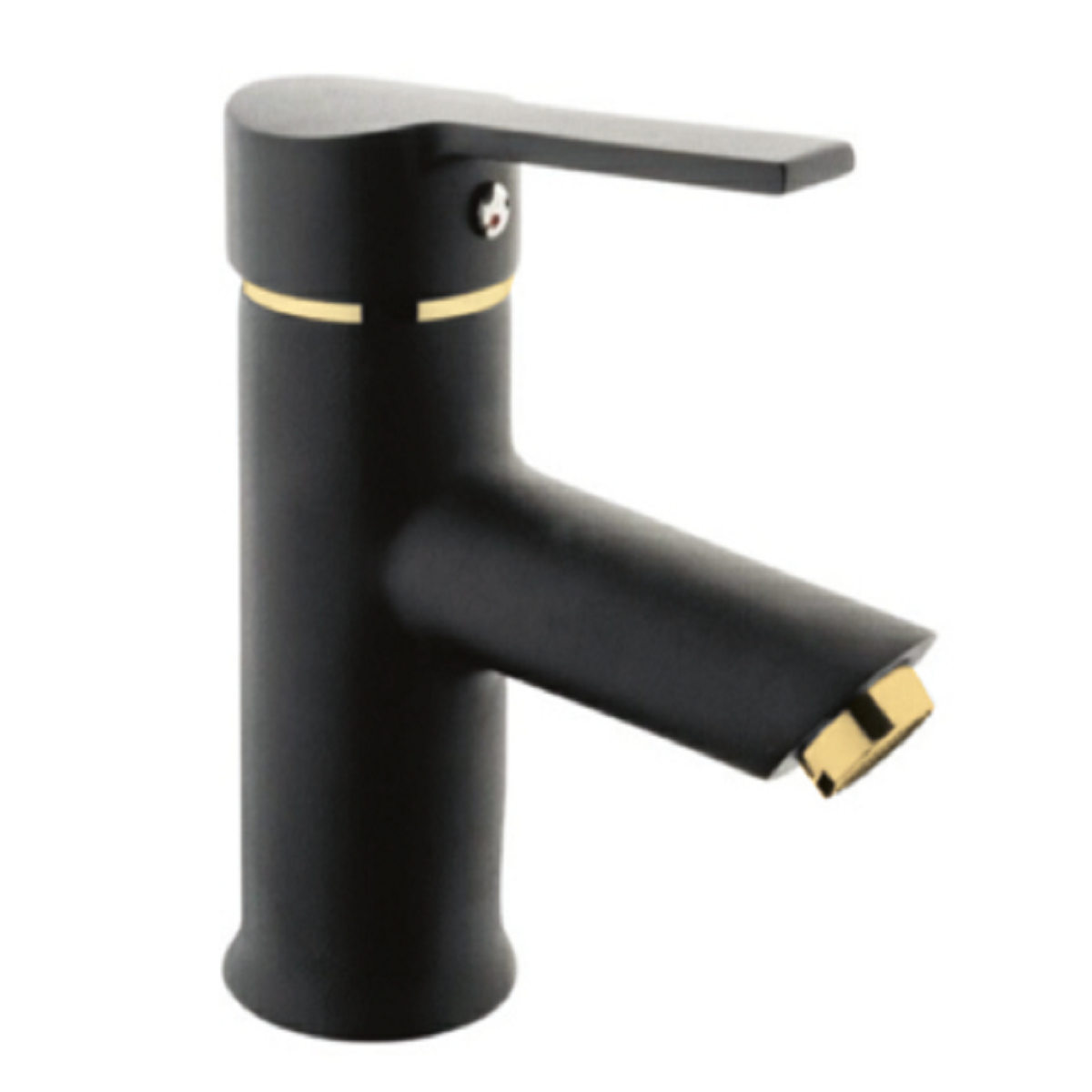 GOLD & SİYAH DELTA LAVABO BATARYASI