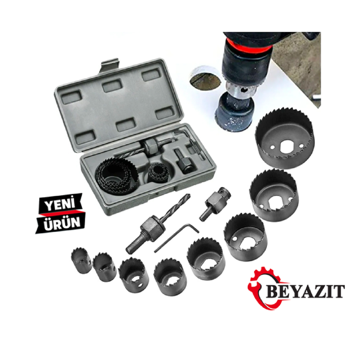 11 PARÇA - ALÇIPAN ASAP DELME BOAT AÇMA-PANÇ SETİ