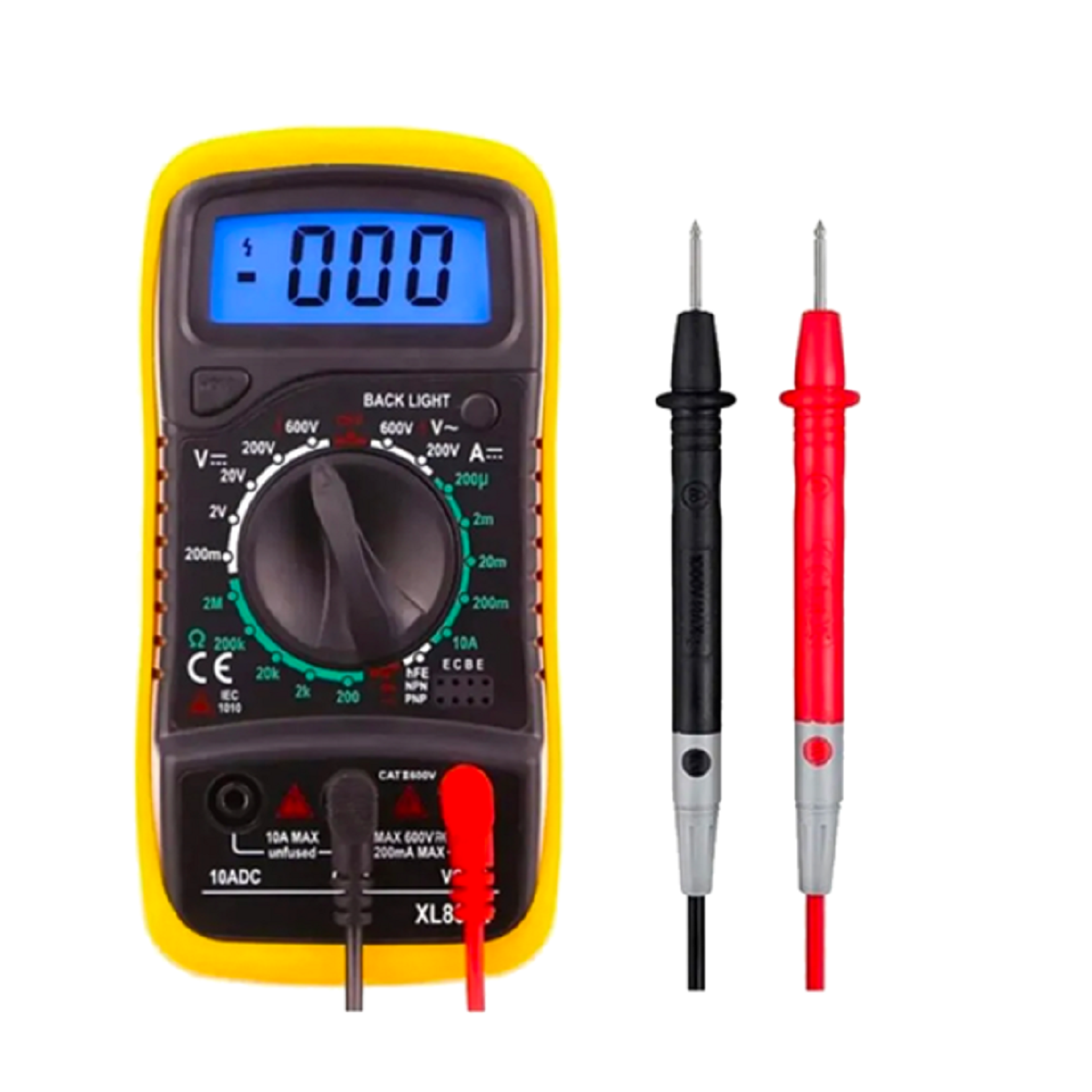 DİJİTAL MULTİMETRE LED EKRAN AVOMETRE ÖLÇER