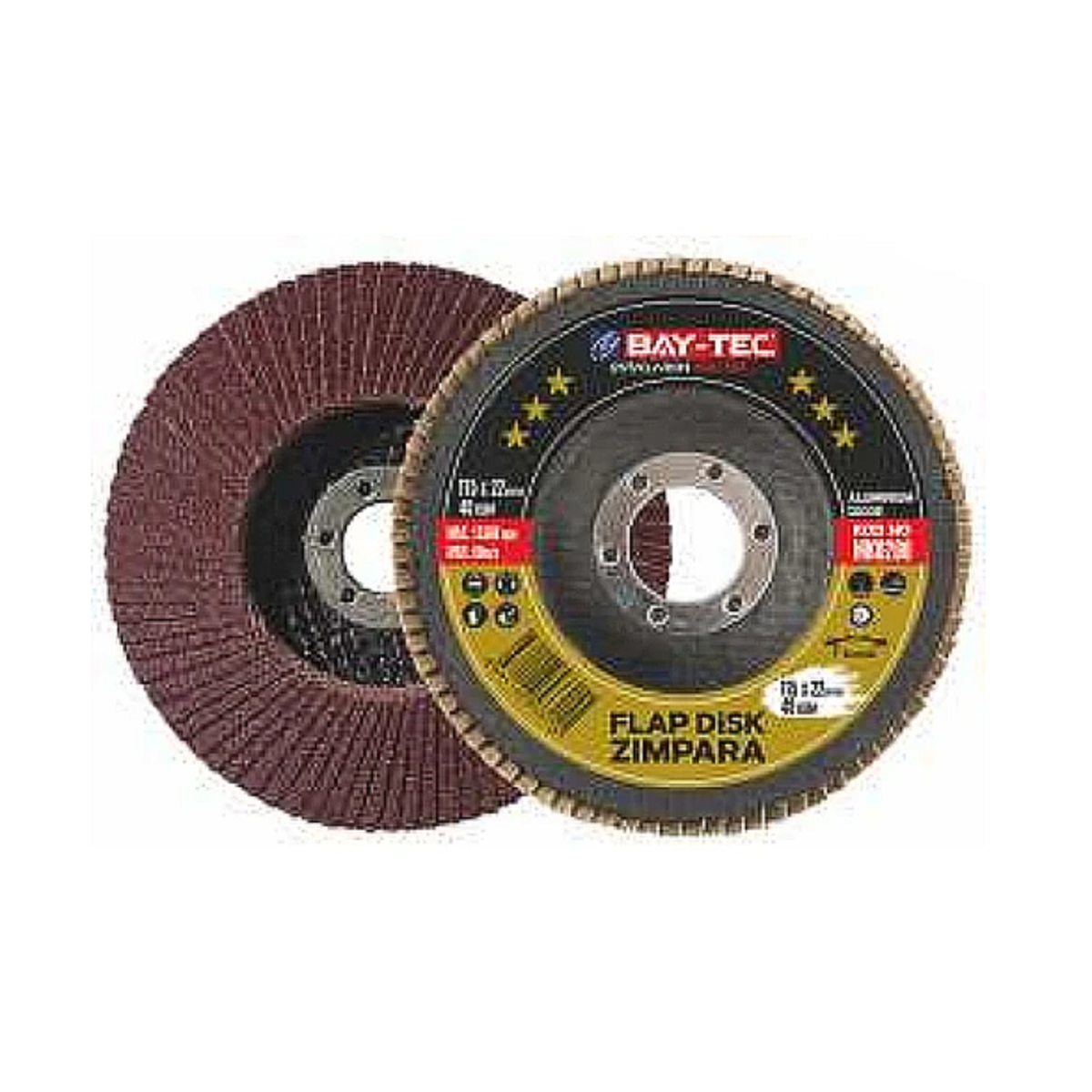 FLAP DİSK ZIMPARA 115x22-23mm 120 kum
