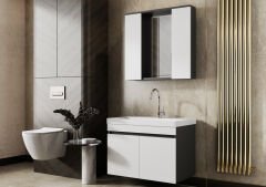KAREN BANYO ARYA AYNALI 80 CM BANYO DOLABI