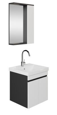 KAREN BANYO ARYA AYNALI 60 CM BANYO DOLABI