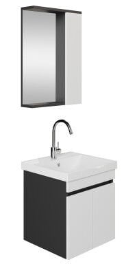 KAREN BANYO ARYA AYNALI 60 CM BANYO DOLABI